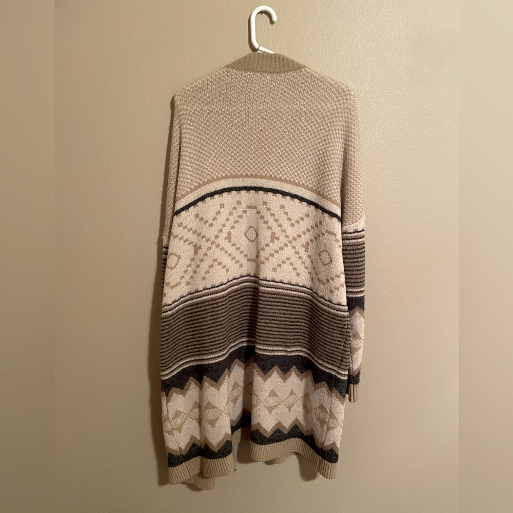 Knox Rose Long Southwestern Cardigan - XXL